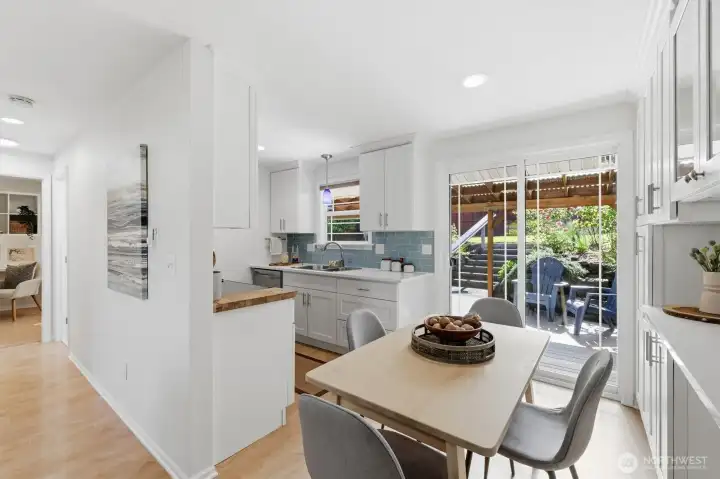 Beautifully updated kitchen.