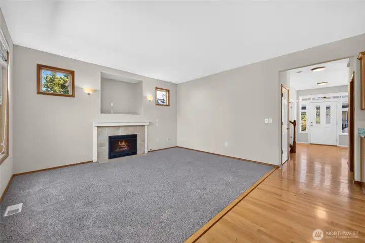 Cozy gas fireplace Cozy gas fireplace