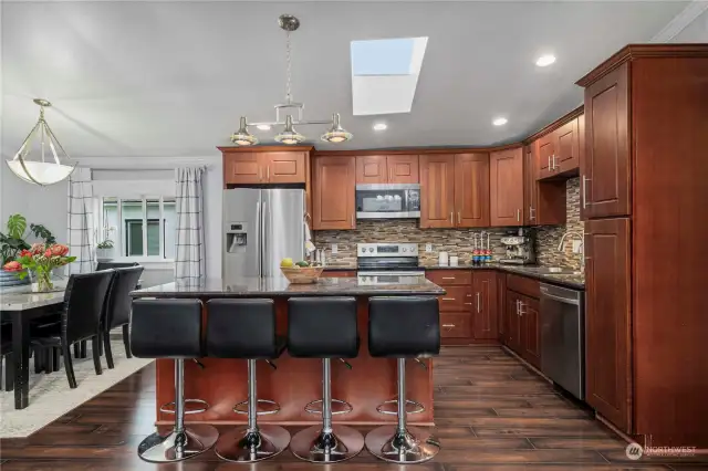 Skylight in Kitchen