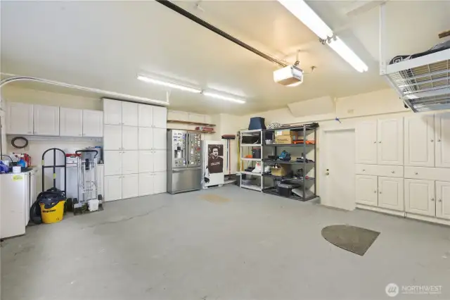 Plenty of room for 2 cars and still tons of storage!