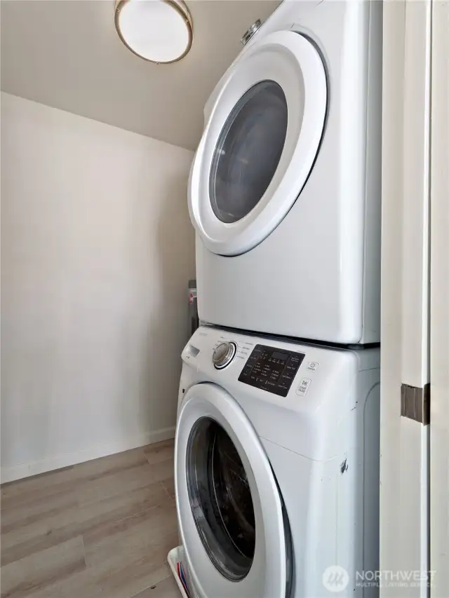 In-Unit, Full-Sized Washer & Dryer