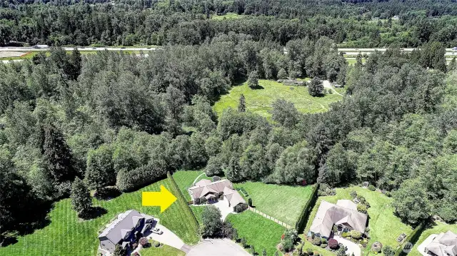 Beautiful, wooded backdrop to your lovely home