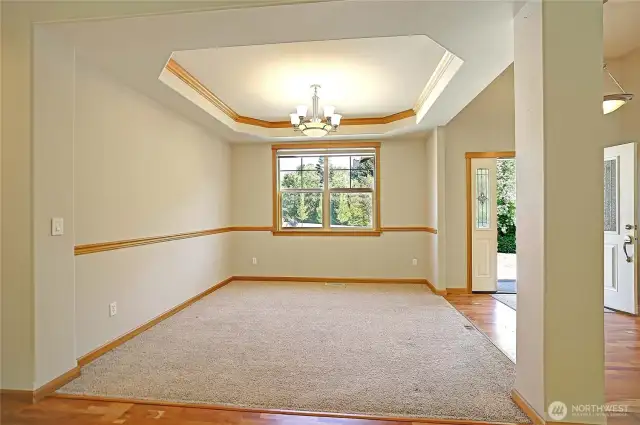 Formal dining room