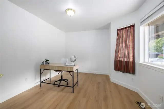 Office space located on the main level.
