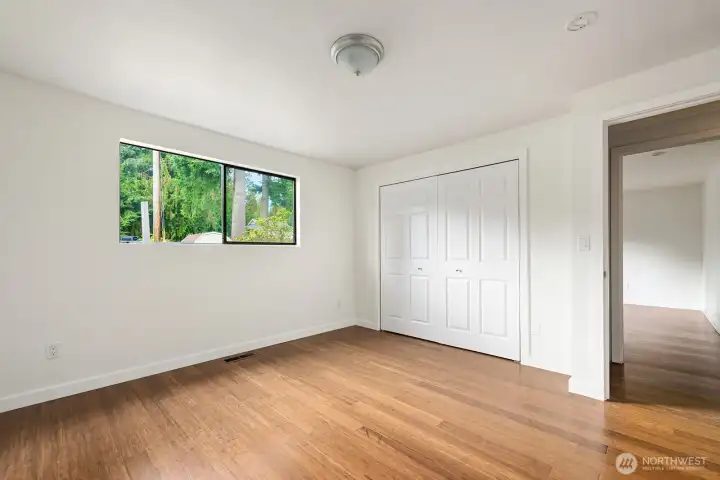 Secondary Bedroom on Main Floor.
