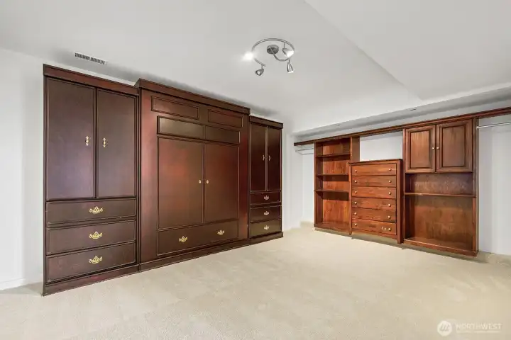 Bonus room, lower level.