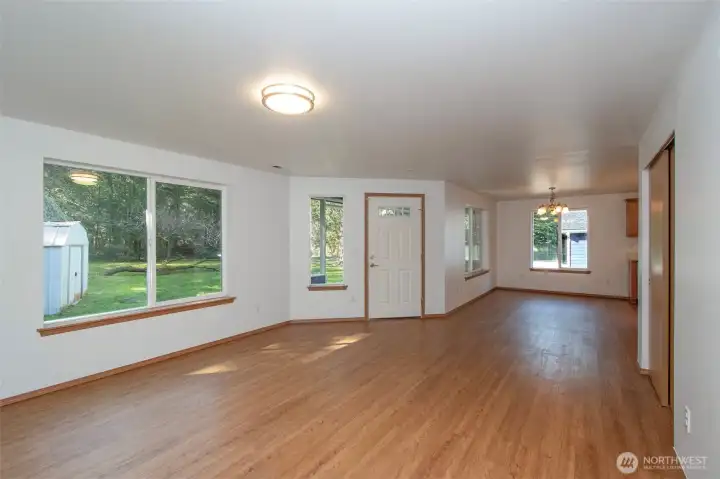 Entrance into Family Room