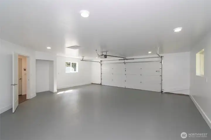Finished Garage