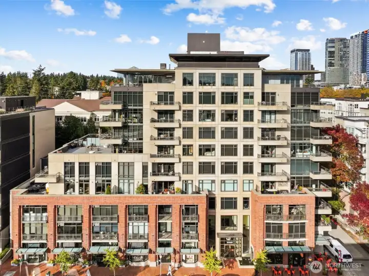 Stunning stature, situated on Main street, 10 stories, concrete and steel construction. This masterpiece built 2010.