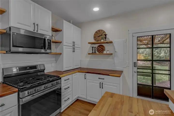 Main house remodeled kitchen