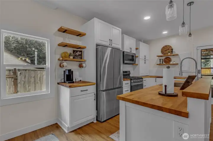 Main house remodeled kitchen
