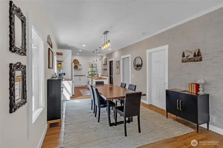 Main house dining area
