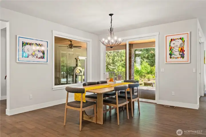 Dining area