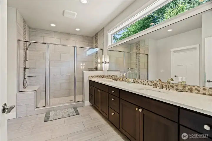 Master bathroom