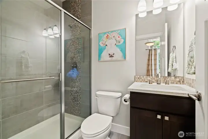 Second bathroom