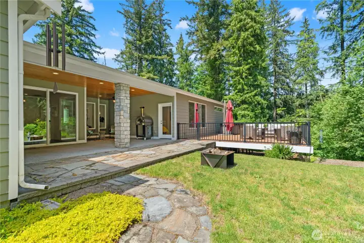 Deck/hot tub