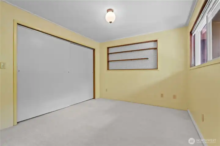 Bedroom w/Courtyard Views