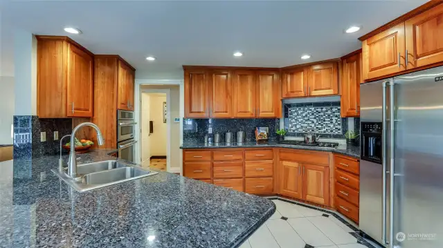 The kitchen is a step away from the dinning room, large eat nook and spacious pantry.