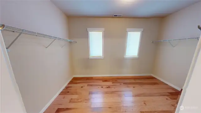 PRIMARY WALK IN CLOSET