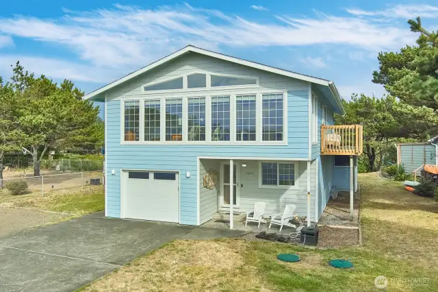 This beach house has been beautifully maintained and updated over the years.