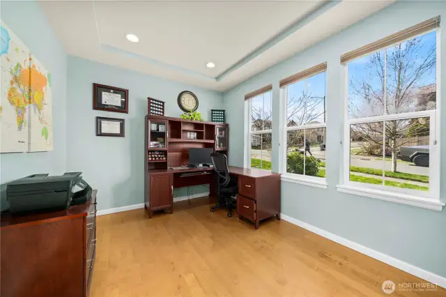 Spacious office on main floor