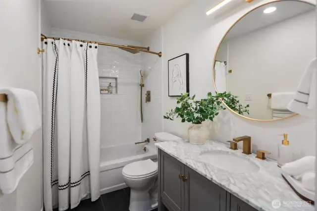 Hallway Bathroom