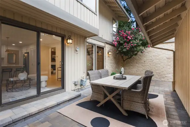 Private Courtyard Patio