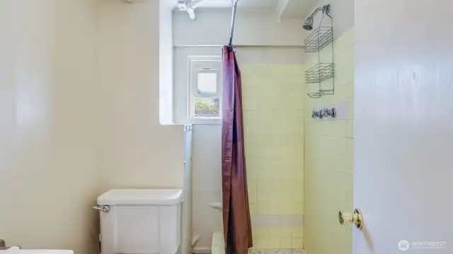 Downstairs: Bathroom.