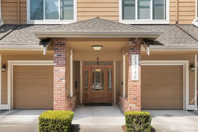 Secure Entrance. Unit on Main Level.