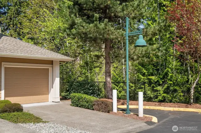Private Garage & Driveway