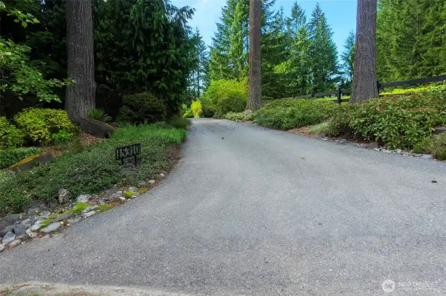Enter the estate property...