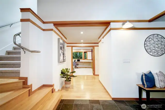 Note the fir trim detailing in this architectural masterpiece.