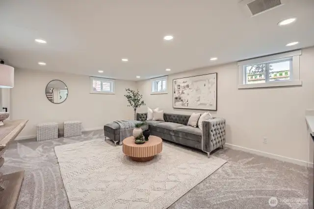 Plush new carpeting is comfortable, cozy, and refreshing!