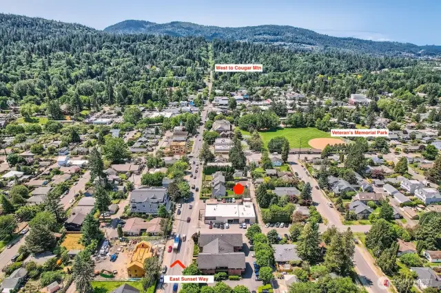 Minutes from parks, shops, theater, local events and vibrant restaurants in the heart of Issaquah