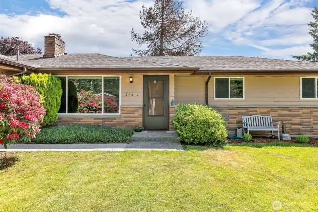 Welcome home to this very clean mid-century rambler ~