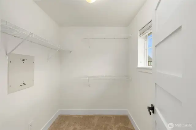 Primary walk-in closet