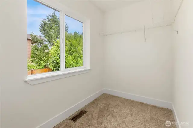 Guest Bedroom walk-in closet