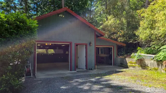 Two Car Garage and Workshop