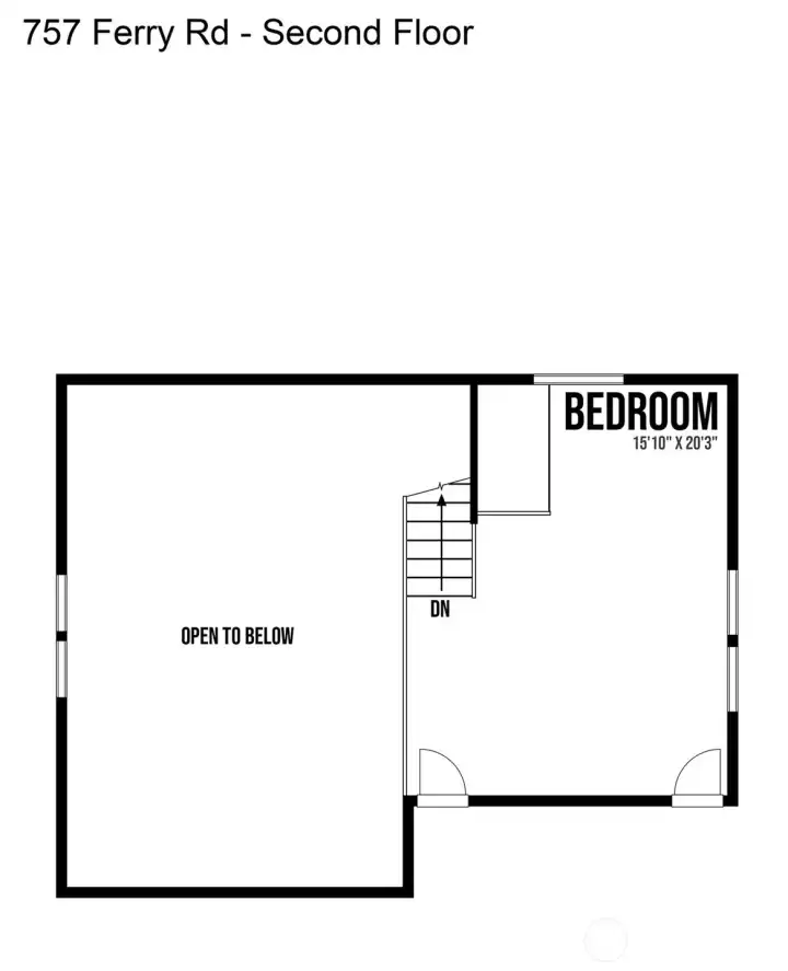 757 Upper Floorplan