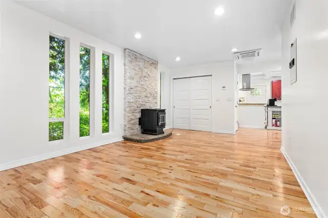 Great space overlooking nature