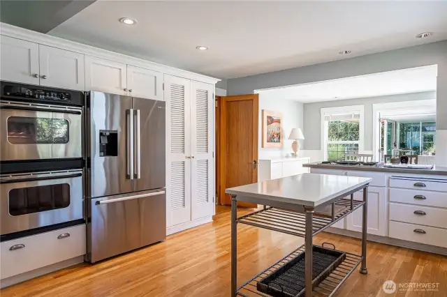 Kitchen w/ Original Built-in Cabinetry
