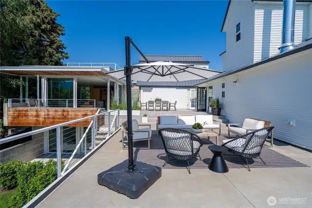 Large Entertaining Deck