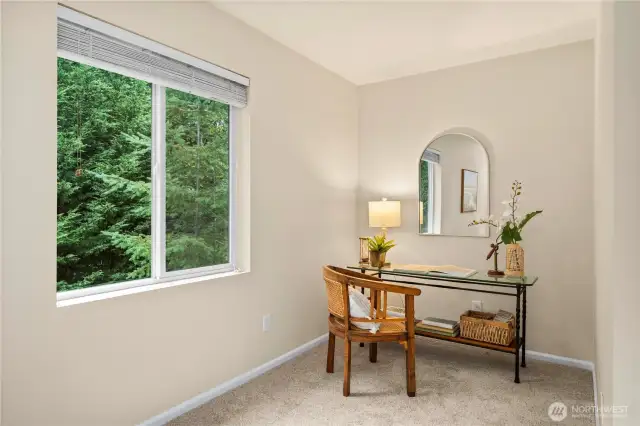 Office space in Primary Bedroom