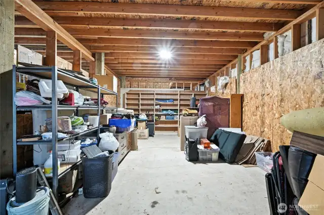 Right side of the shop.