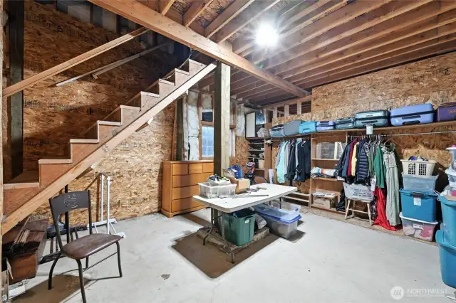 Back room of the shop.