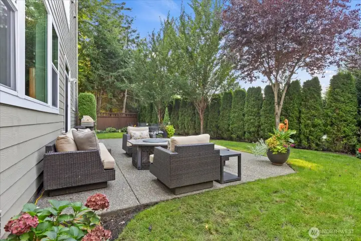 Wonderful Private Back Yard