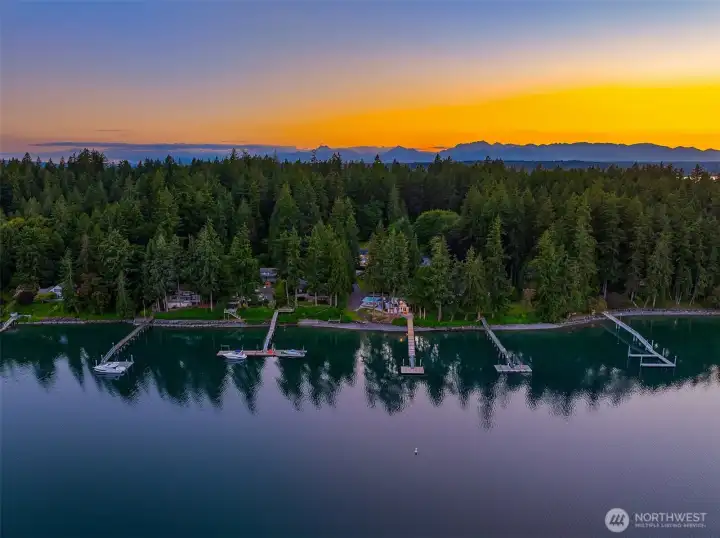 Welcome to your luxury beachfront estate on beautiful Bainbridge Island.