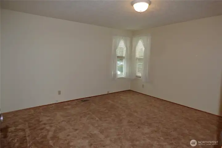 Nice sized bedroom and large closet.