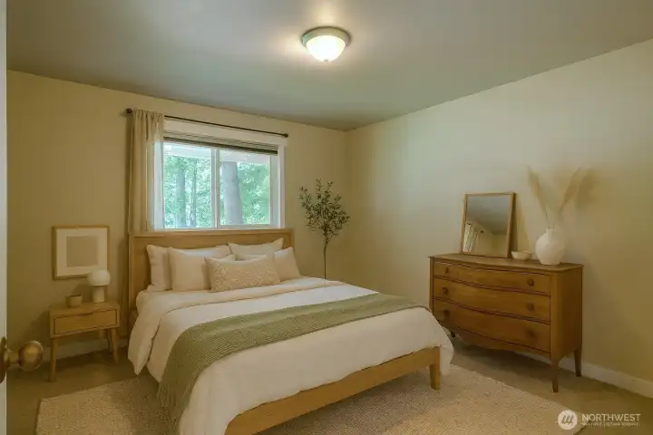 Primary Bedroom  virtually staged