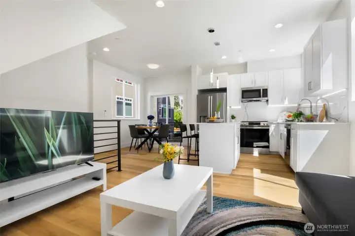 Photo of Staged Model Home, this home is not staged.